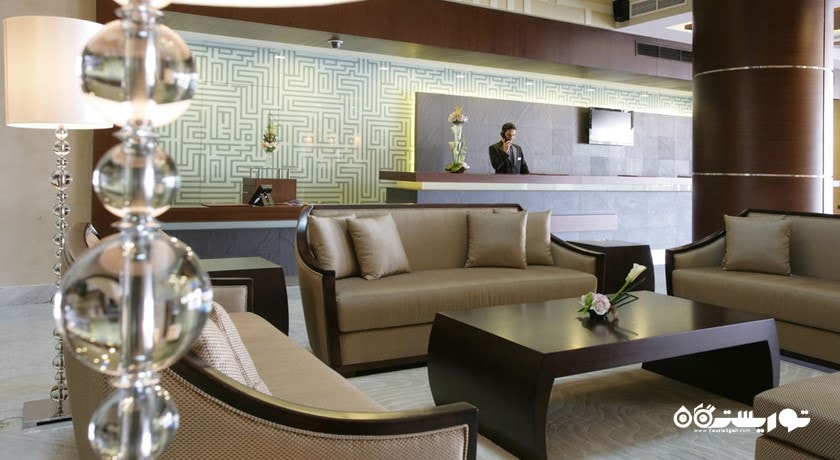 نمای لابی هتل آئوریس پلازا